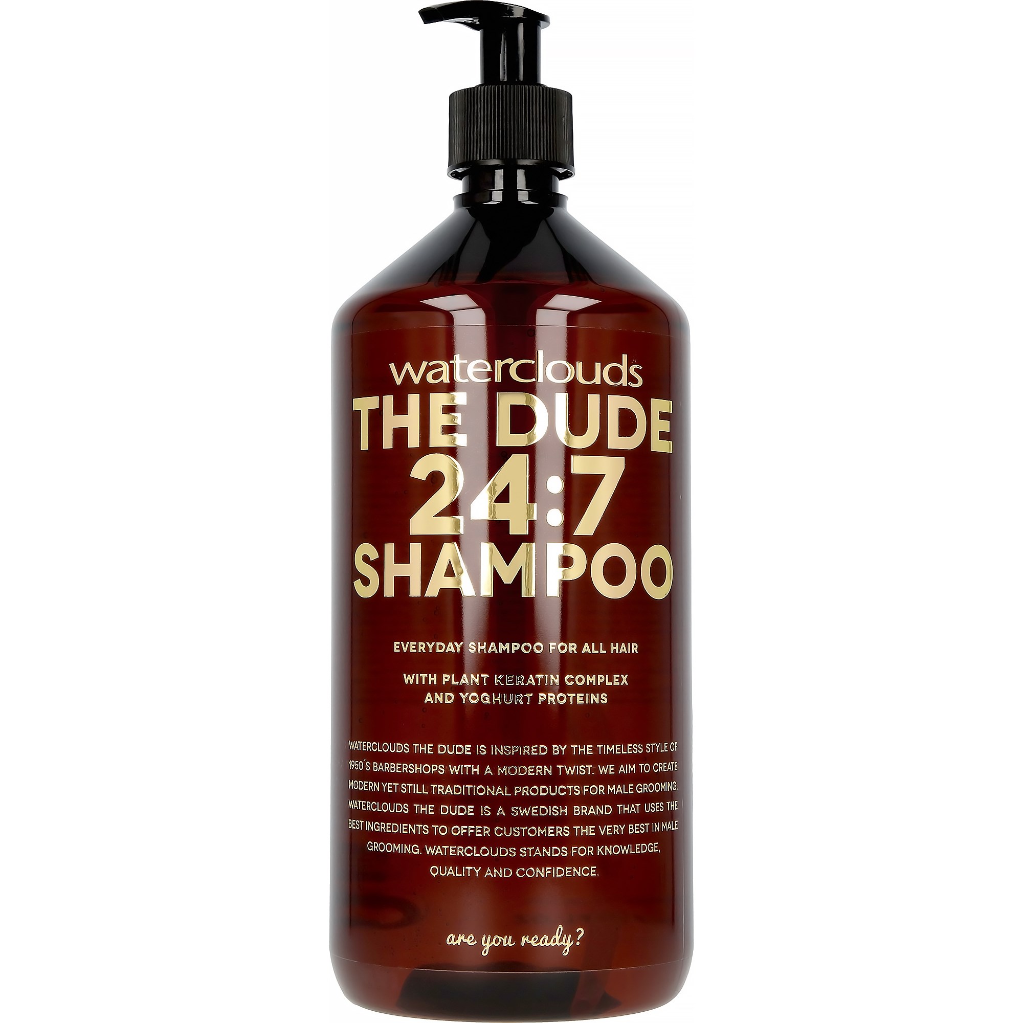 Bilde av Waterclouds The Dude 24:7 Shampoo 1000 Ml