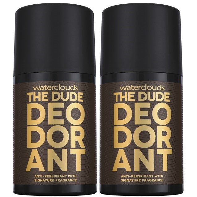 Waterclouds The Dude Deodorant Roll-on Duo
