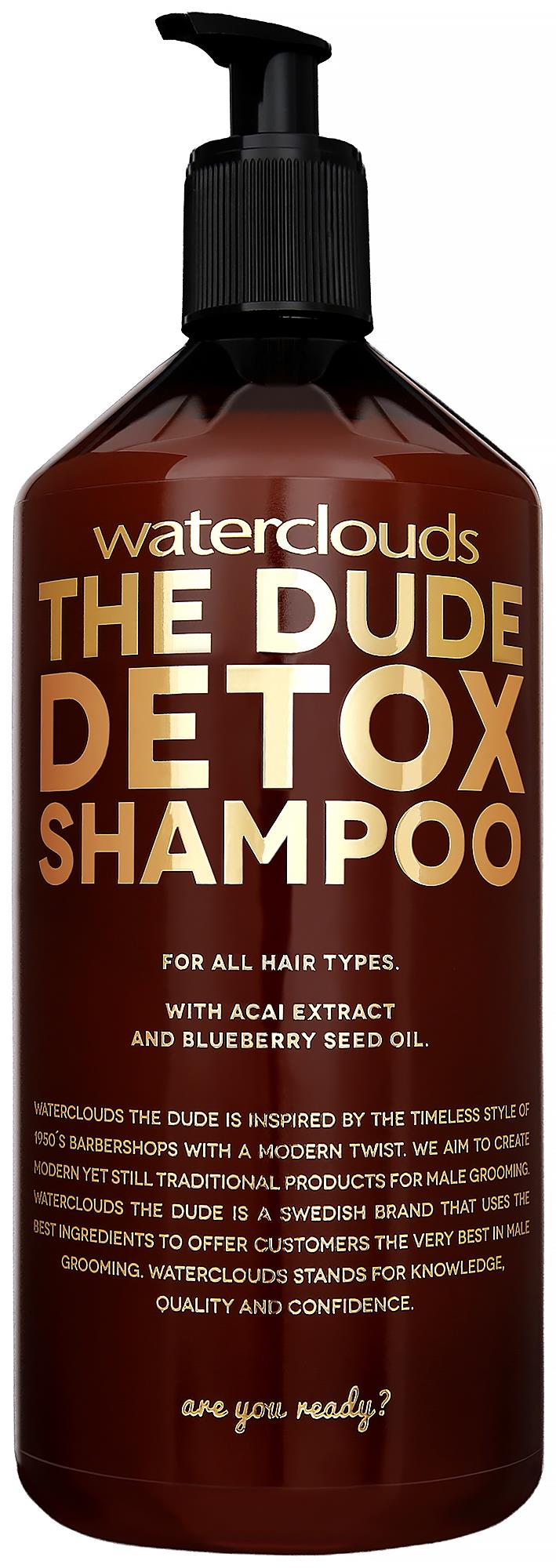 Waterclouds The Dude Detox Shampoo 1000 ml