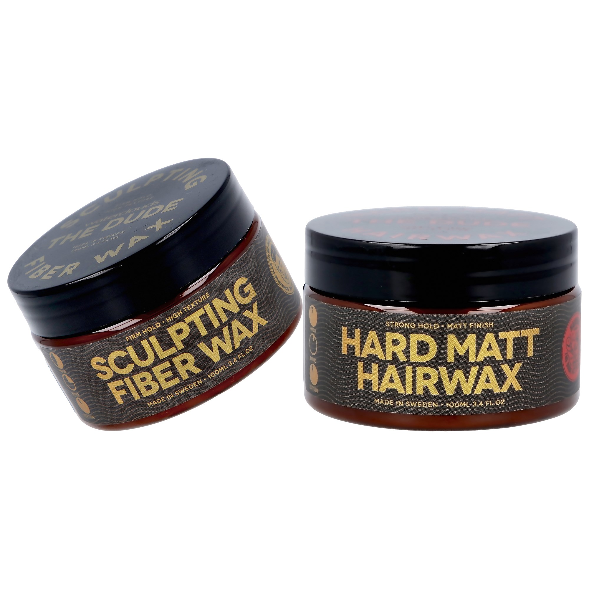 Waterclouds The Dude Sculpting Fiberwax 100 ml & Hard Matt Hairwa