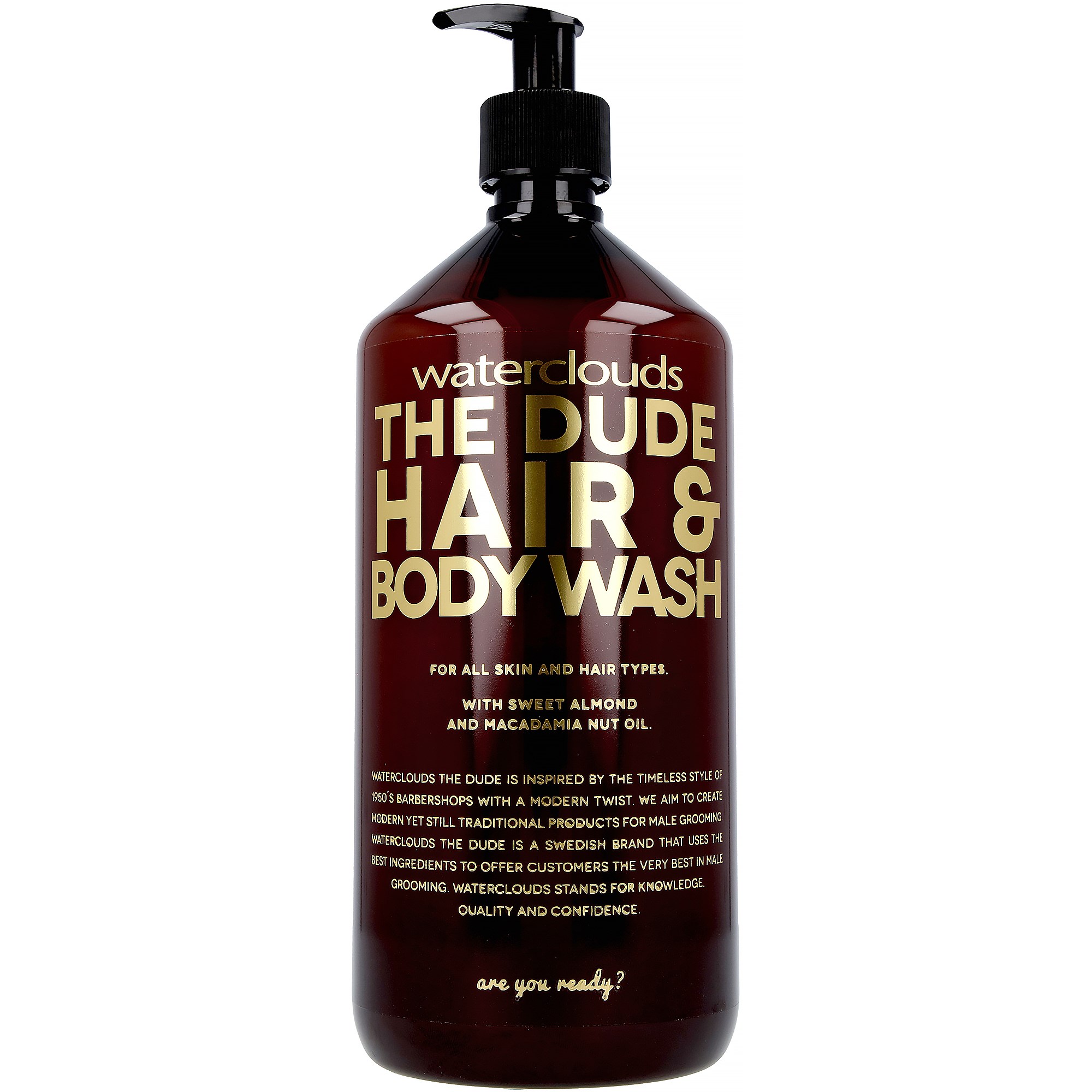 Bilde av Waterclouds The Dude Hair & Body Wash 1000 Ml