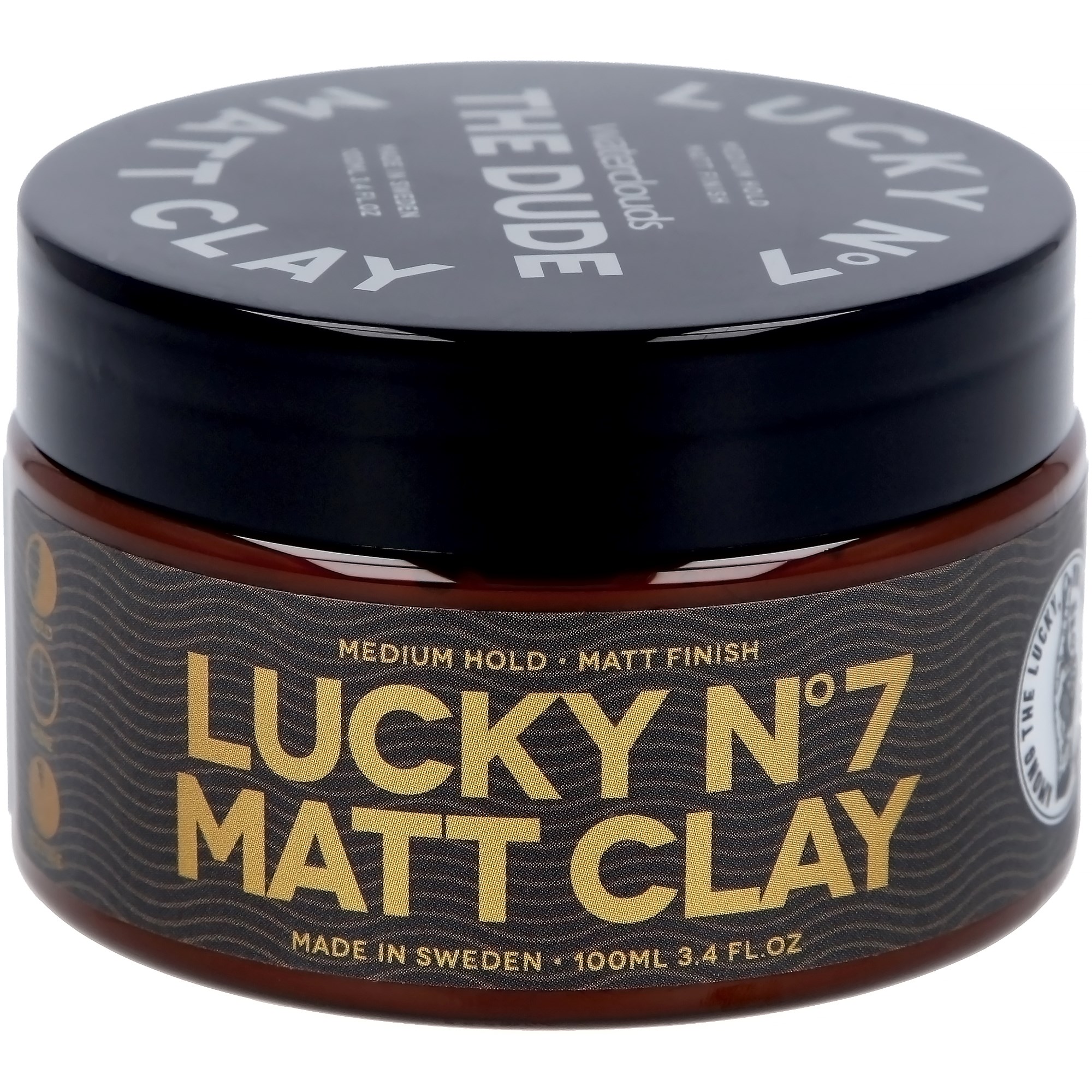 Läs mer om Waterclouds The Dude Lucky no7 Matt Clay 100 ml