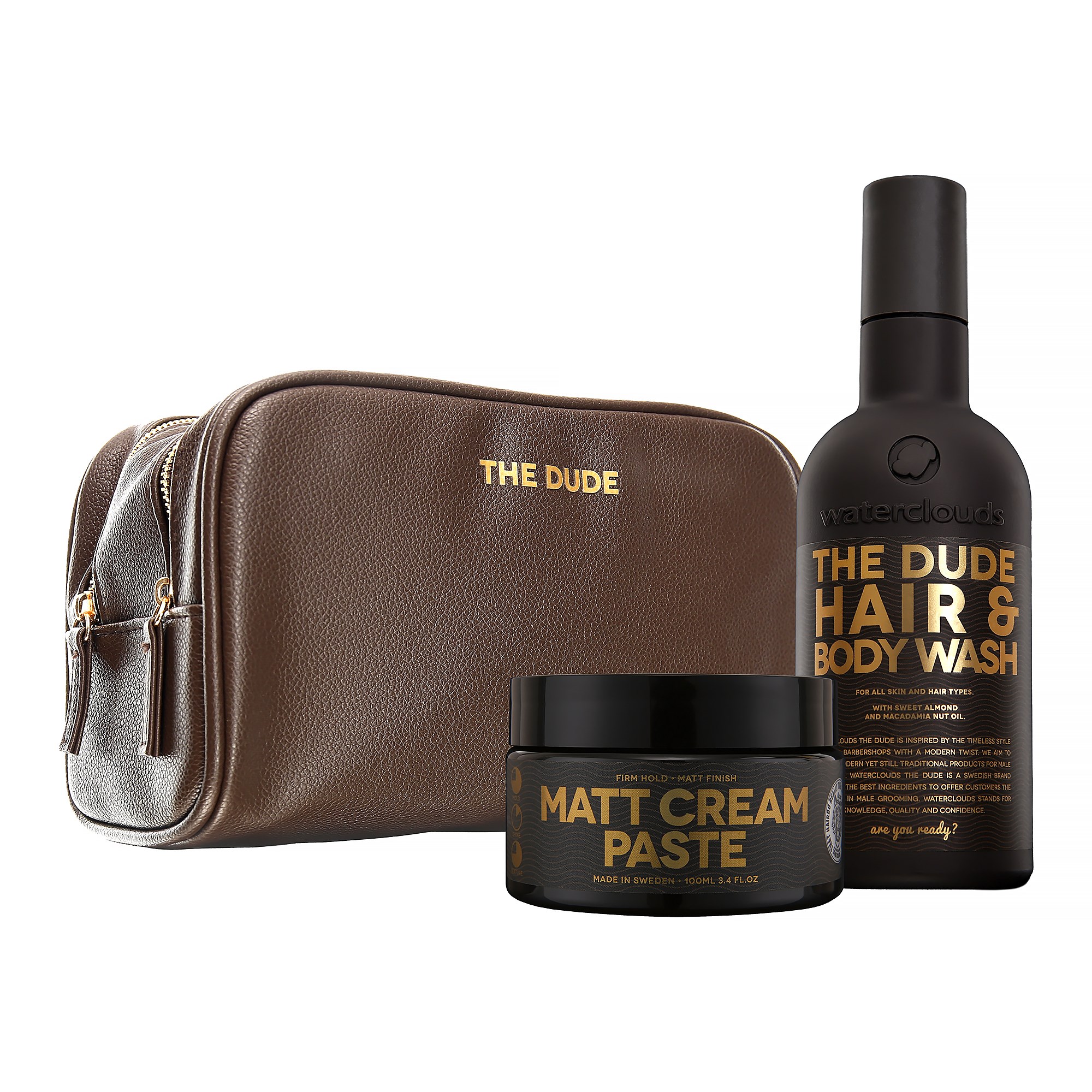 Waterclouds The Dude Shower and Style Kit
