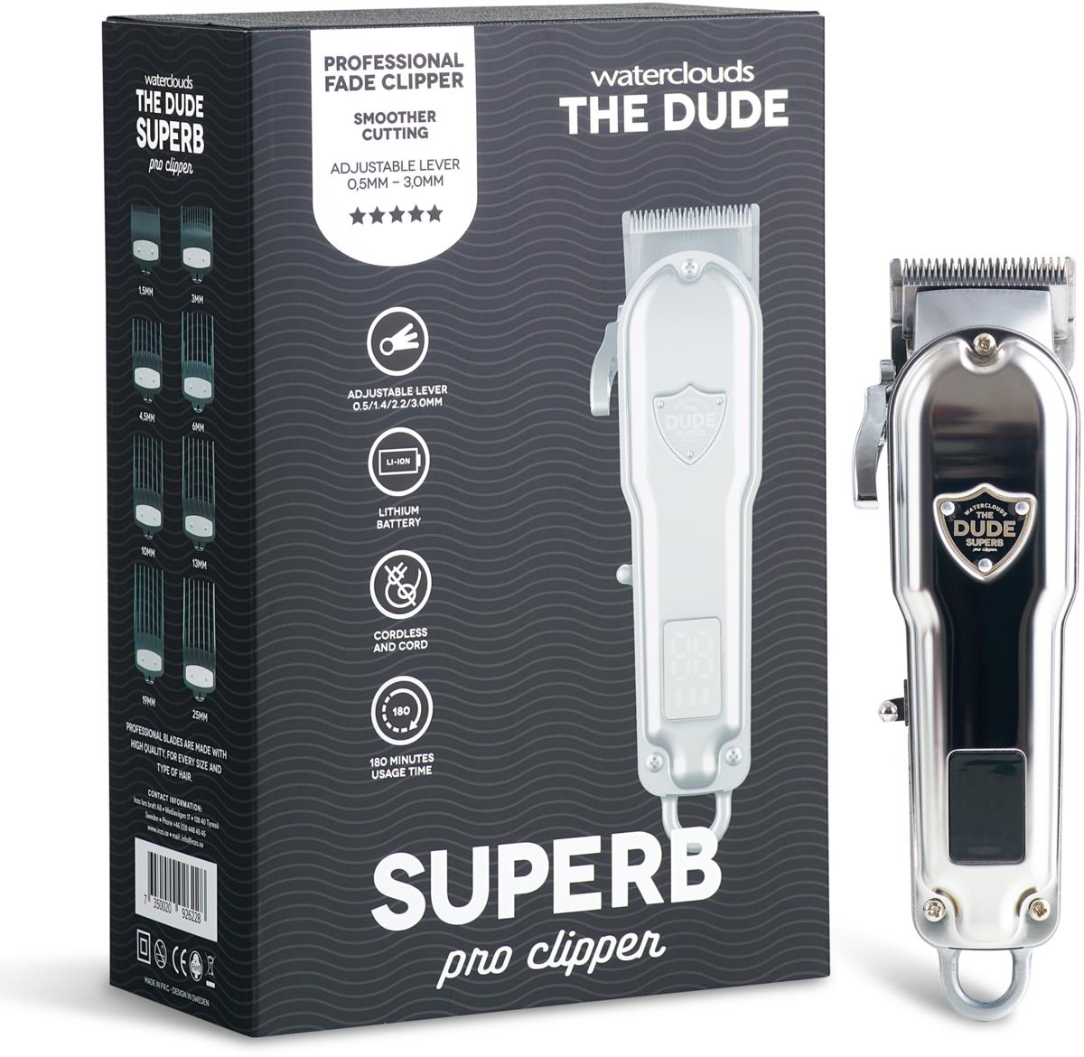 Waterclouds The Dude Superb Pro Clipper | lyko.com