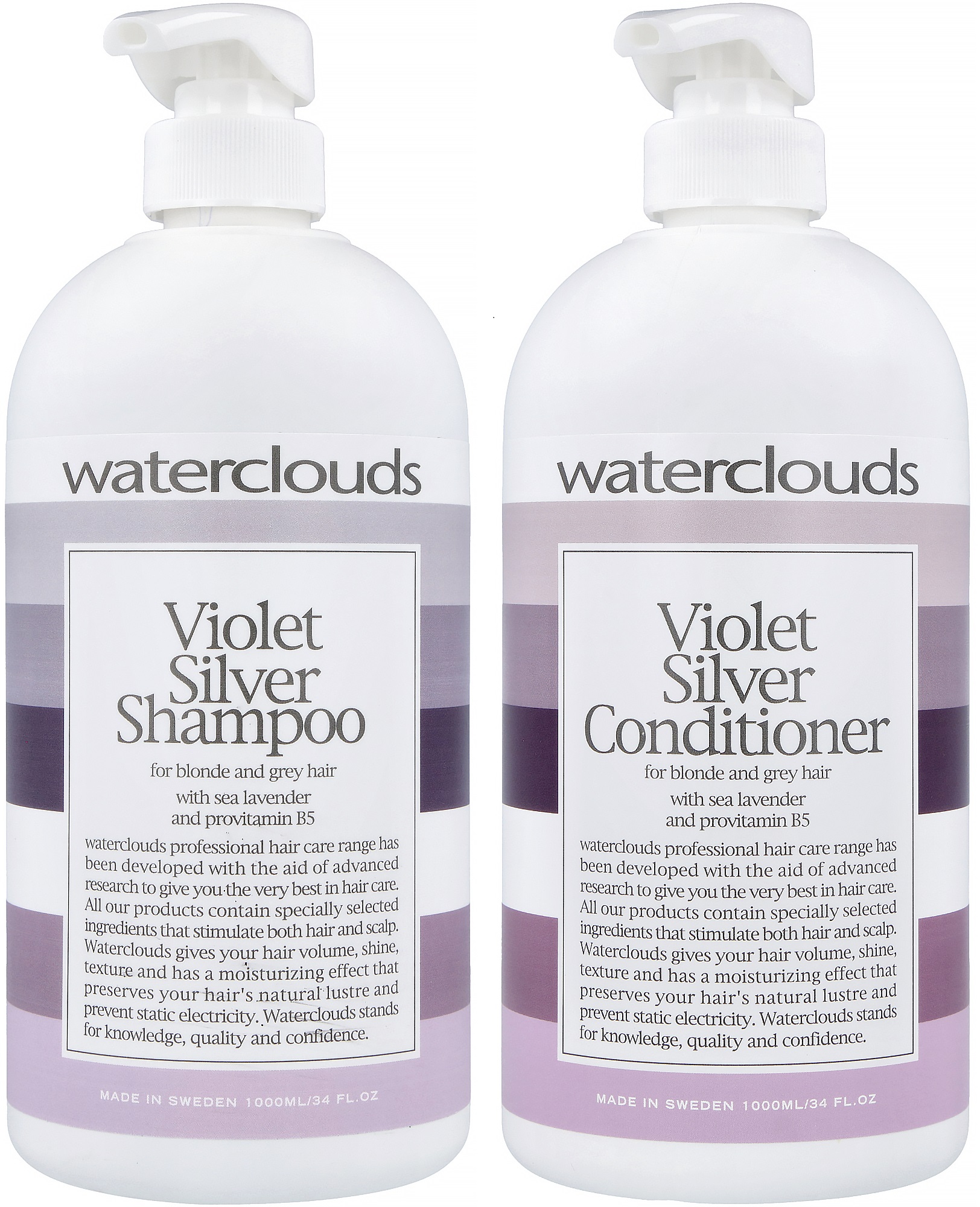 Mindst kode krans Waterclouds Violet Silver Duo | lyko.com