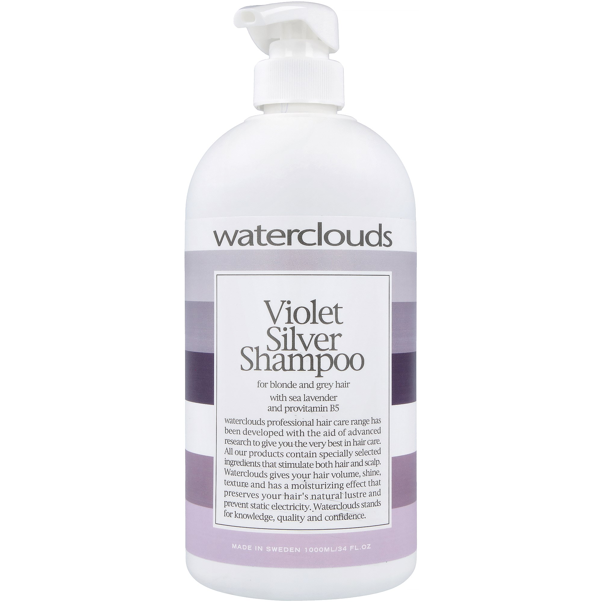 Läs mer om Waterclouds Violet Silver Shampoo 1000ml 1000 ml