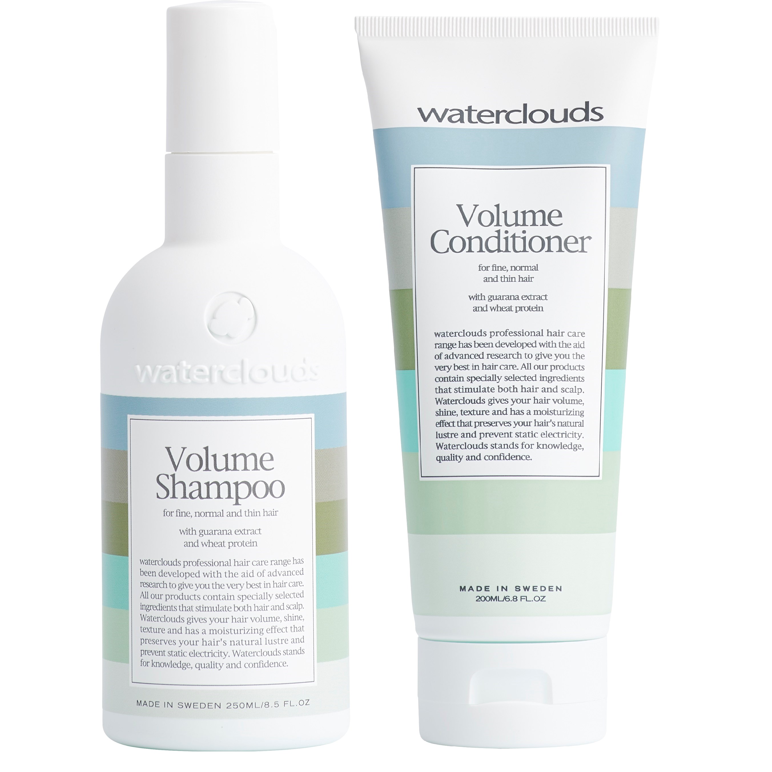 Waterclouds Volume Shampoo 250 ml & Conditioner 200 ml