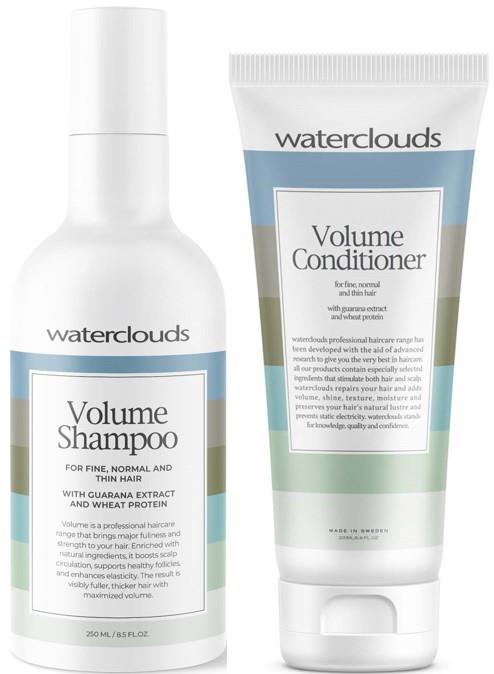 Waterclouds Volume Shampoo 250 ml & Conditioner 200 ml