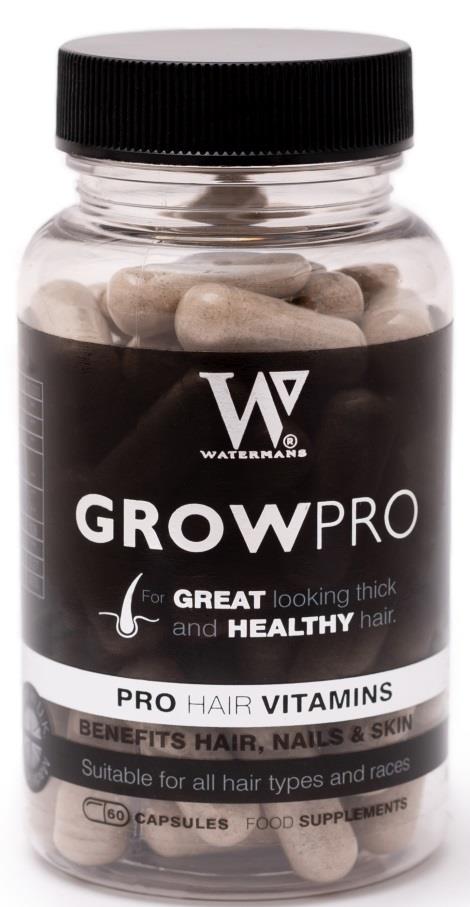 Watermans GrowPro Hair & Nail Vitamins 180 g