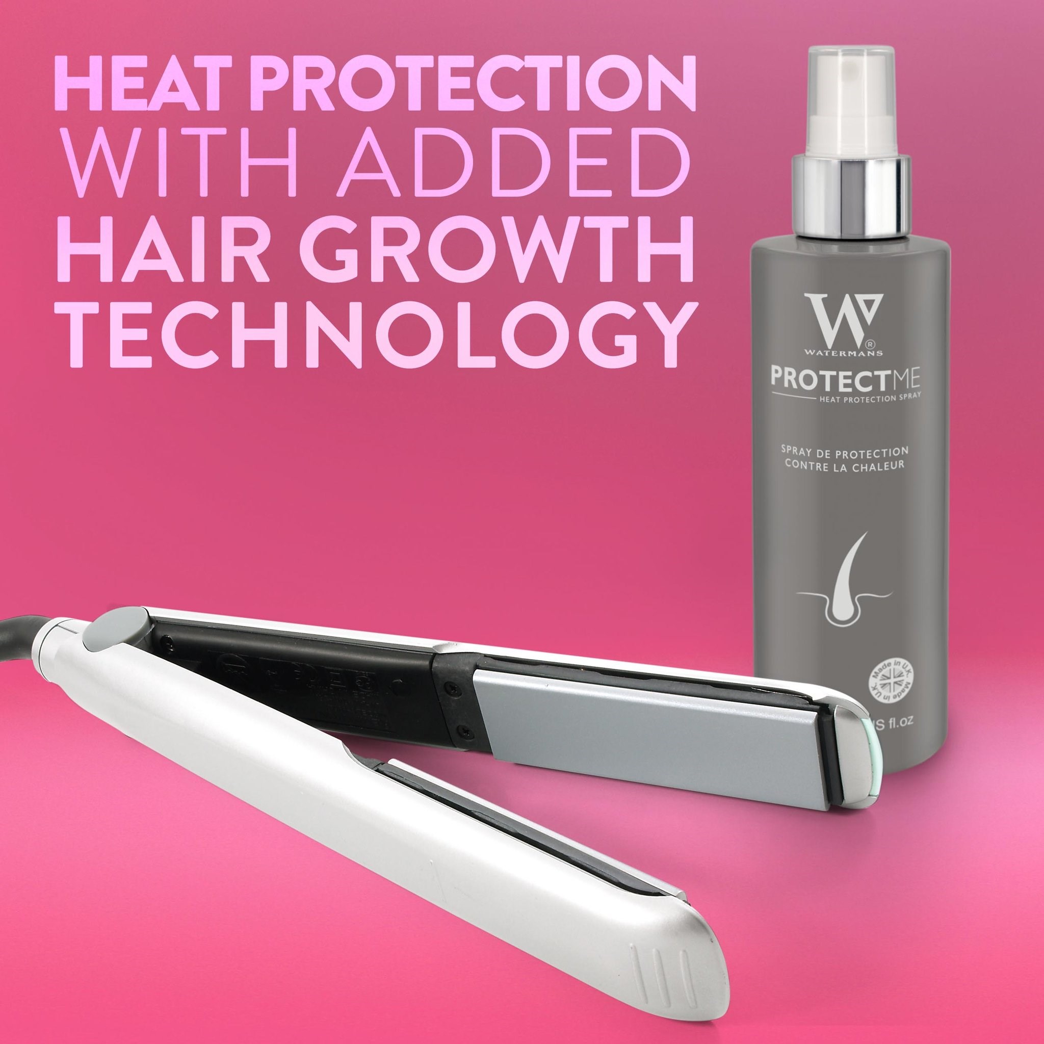 Watermans Protect Me Heat Protection Hair Spray 200 ml (obrázok 5)