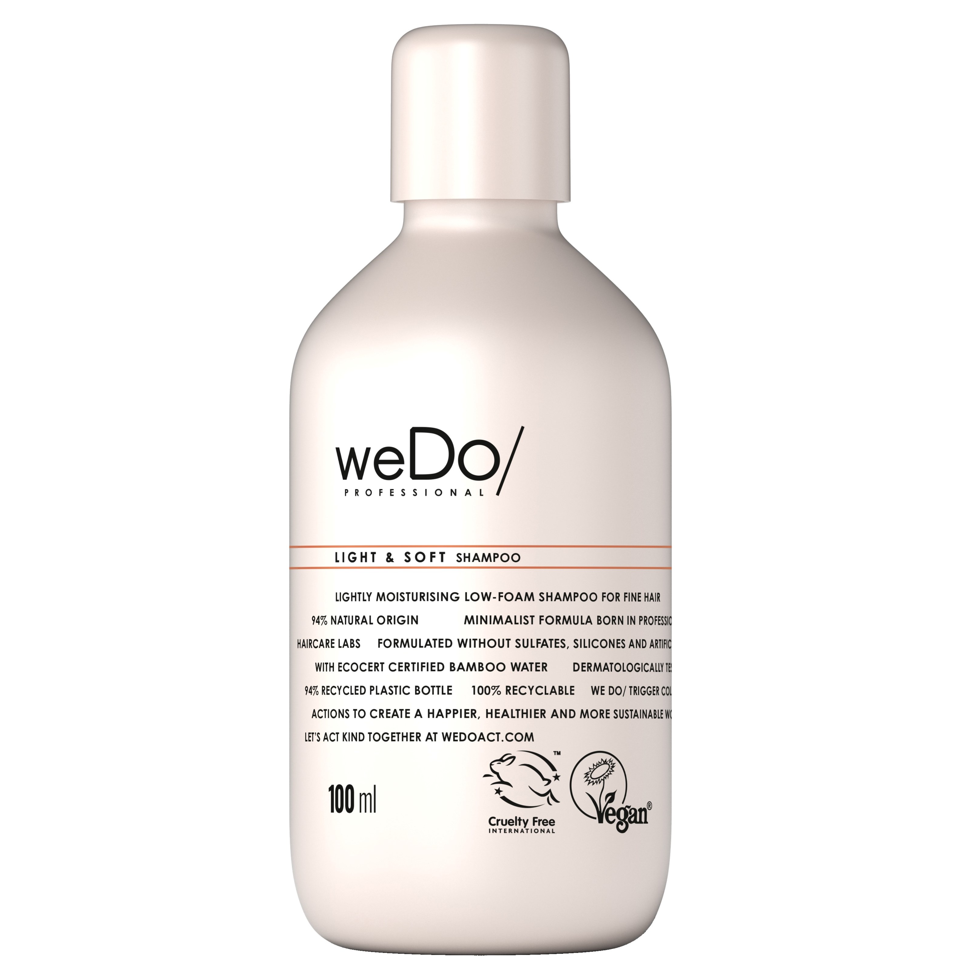 Läs mer om weDo Light & Soft Shampoo 100 ml
