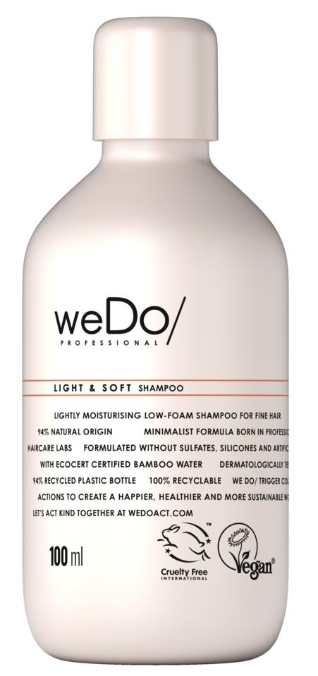 WeDo Light & Soft Shampoo 100 ml