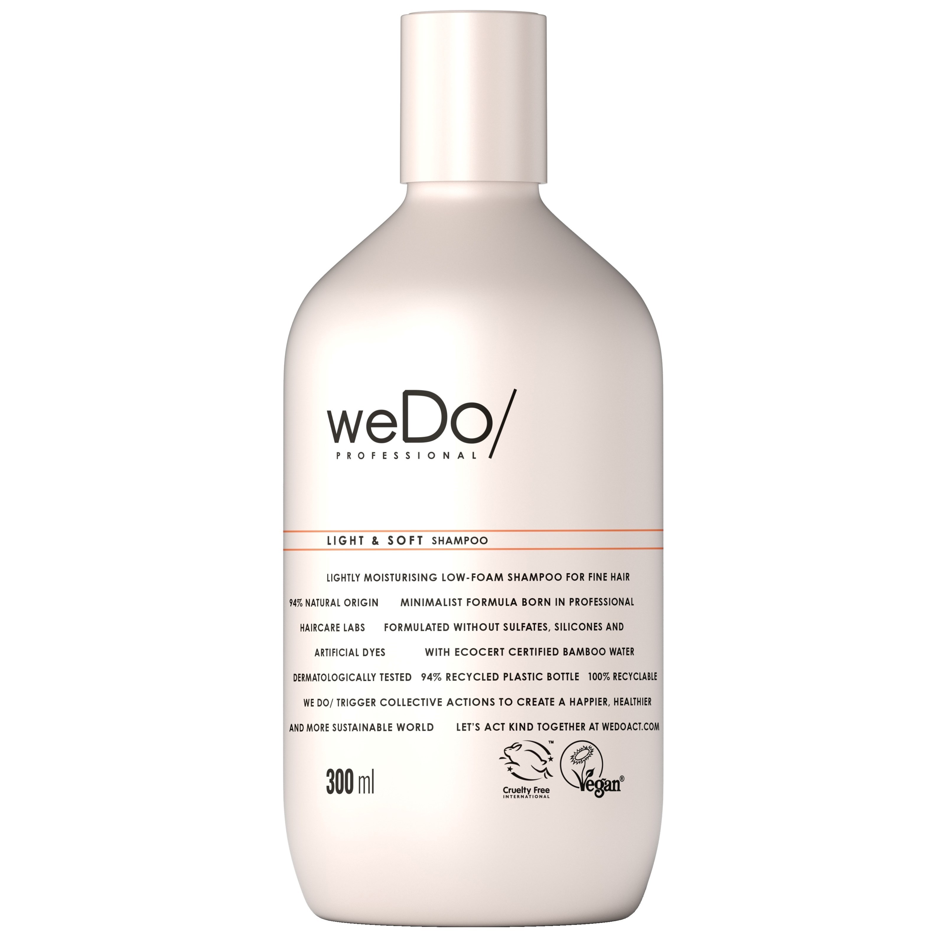 Läs mer om weDo Light & Soft Shampoo 300 ml