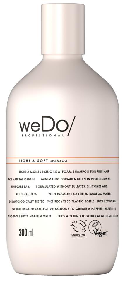 WeDo Light & Soft Shampoo 300 ml