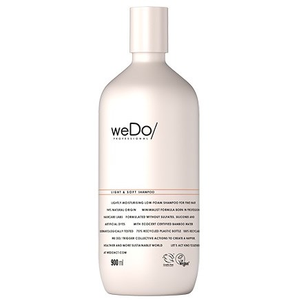 weDo Light & Soft Shampoo 900 ml