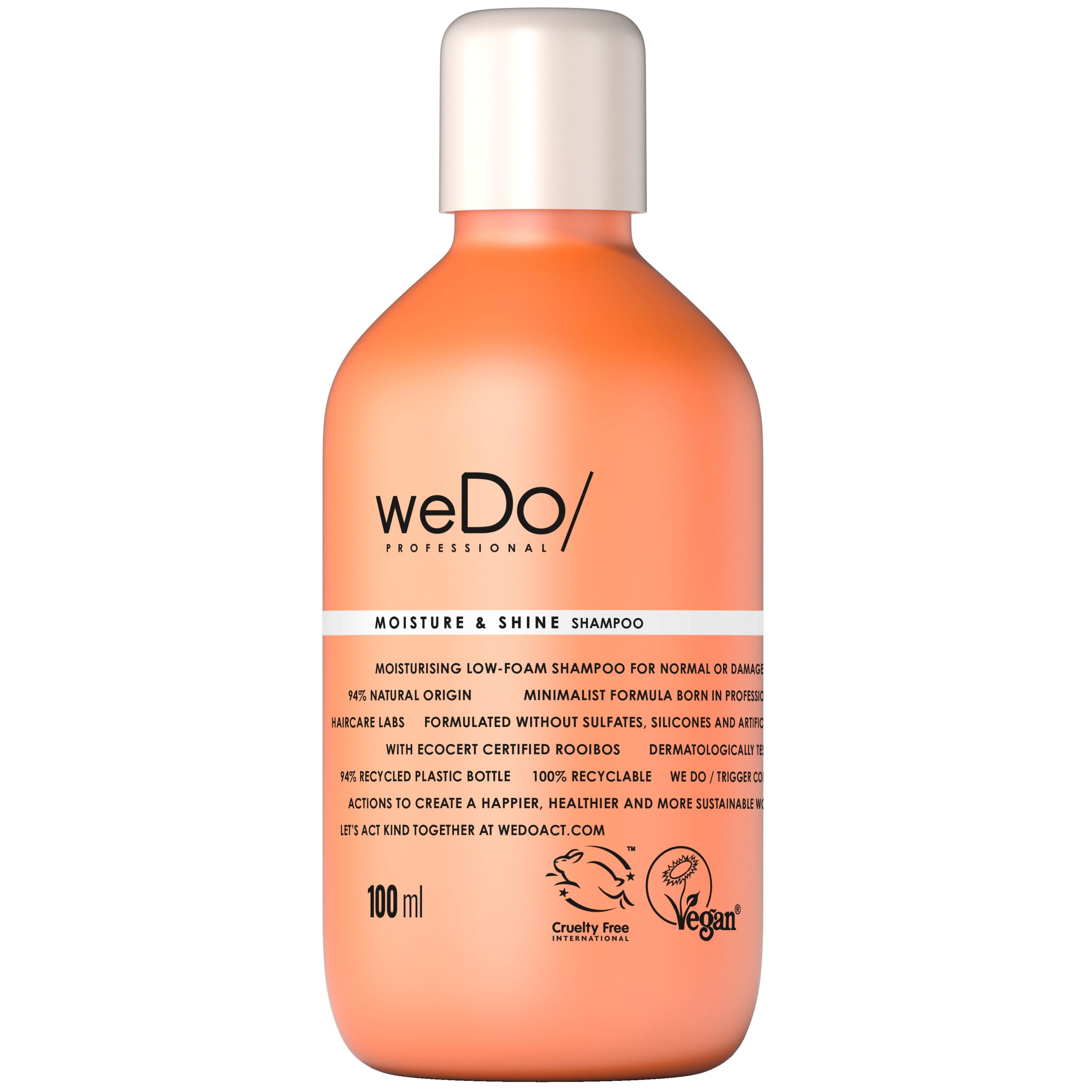 Läs mer om weDo Moisture & Shine Shampoo 100 ml