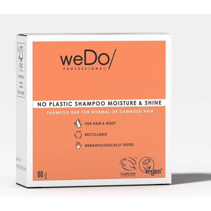 weDo/ No Plastic Shampoo Bar Moisture & Shine 80g