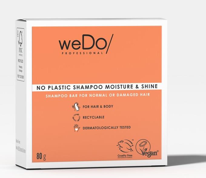weDo No Plastic Shampoo Bar Moisture & Shine 80g