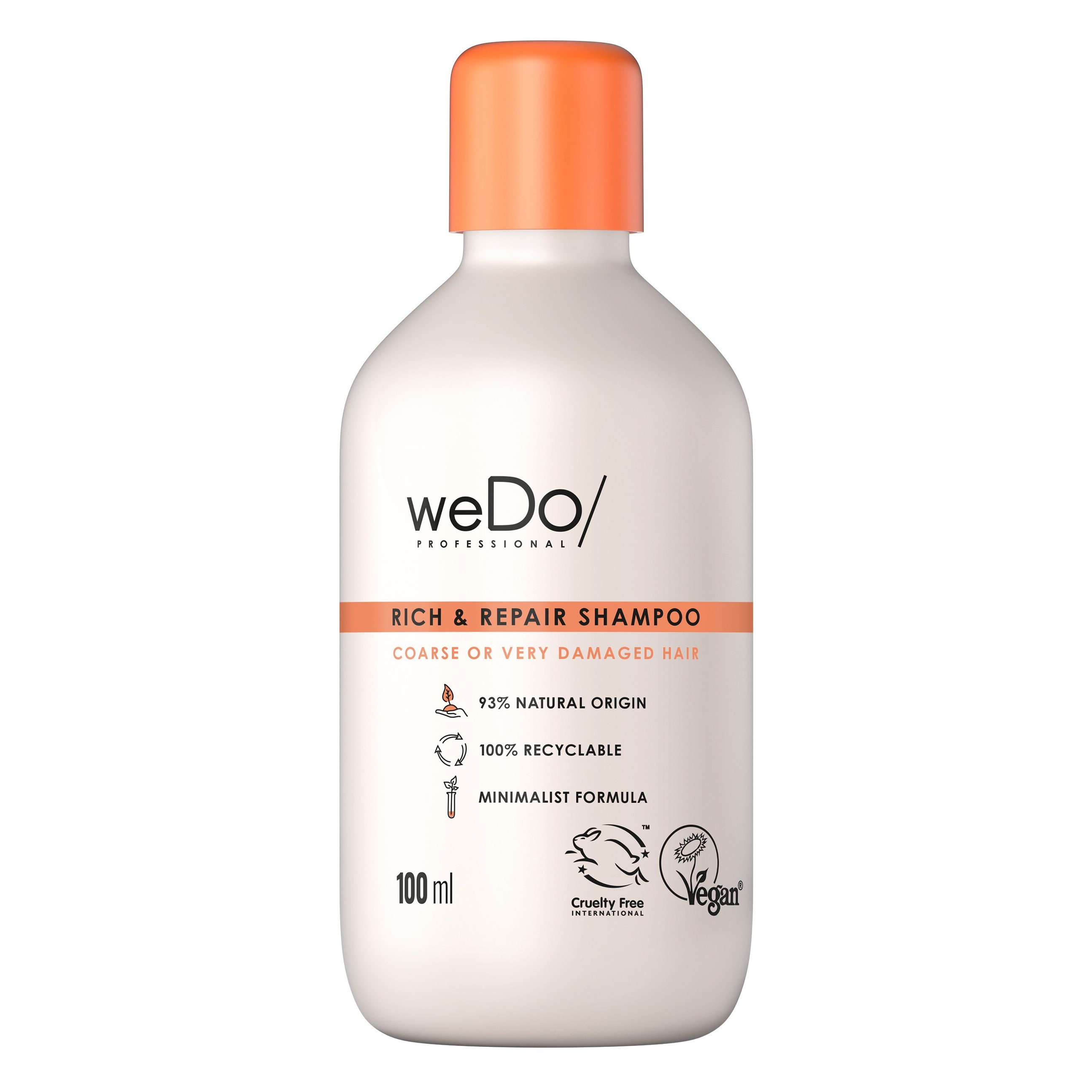 Läs mer om weDo Professional Rich & Repair Shampoo 100 ml