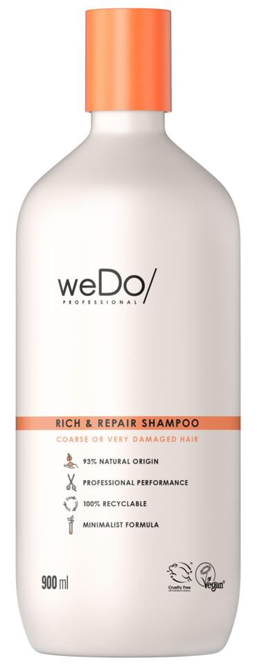weDo Professional Rich & Repair shampoo 900ml