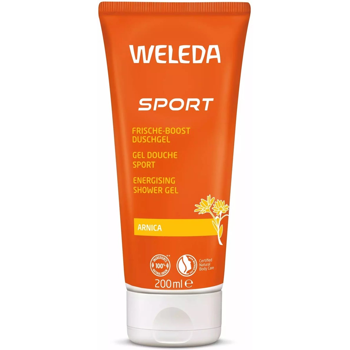 Weleda Arnica Sport Shower Gel 200 ml (obrázok 3)