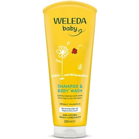 Weleda Baby Calendula Shampoo & Body Wash 200 ml