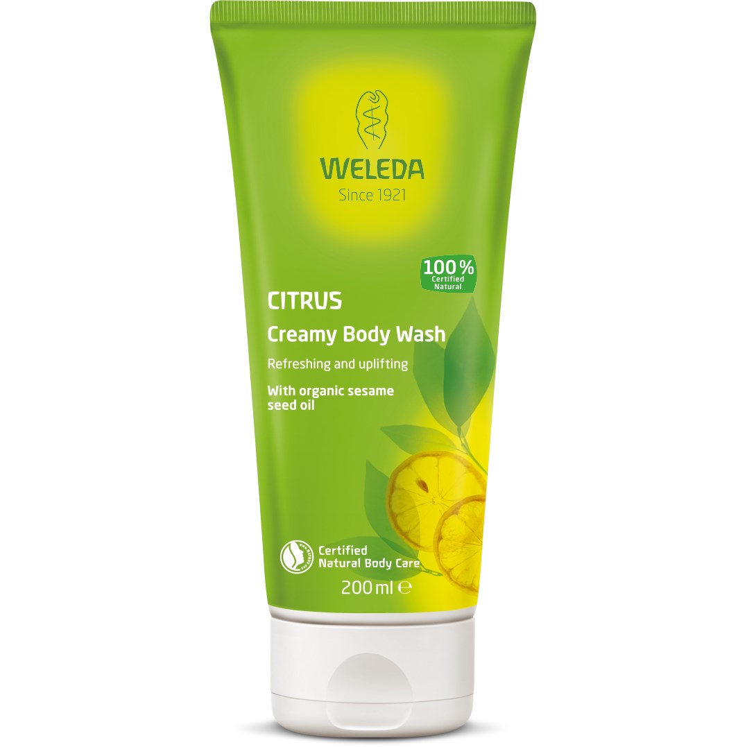 Läs mer om Weleda Citrus Creamy Body Wash 200 ml