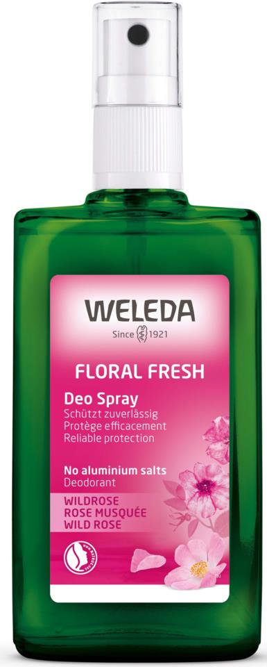 Weleda Floral Fresh Deo Spray Wildrose 100 ml