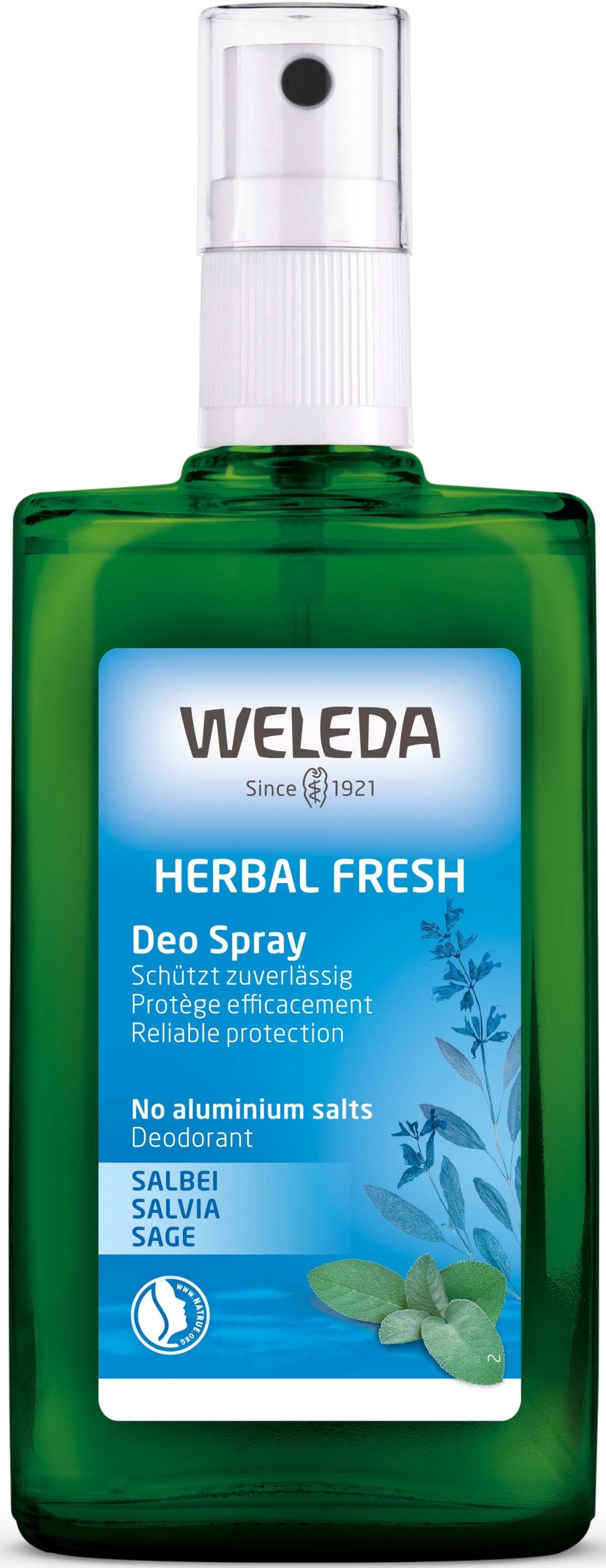 Weleda Herbal Fresh Deo Spray Salbei 100 ml | lyko.com