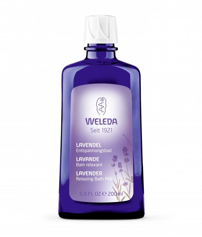 Weleda Lavender Relaxing Bath Milk 200ml