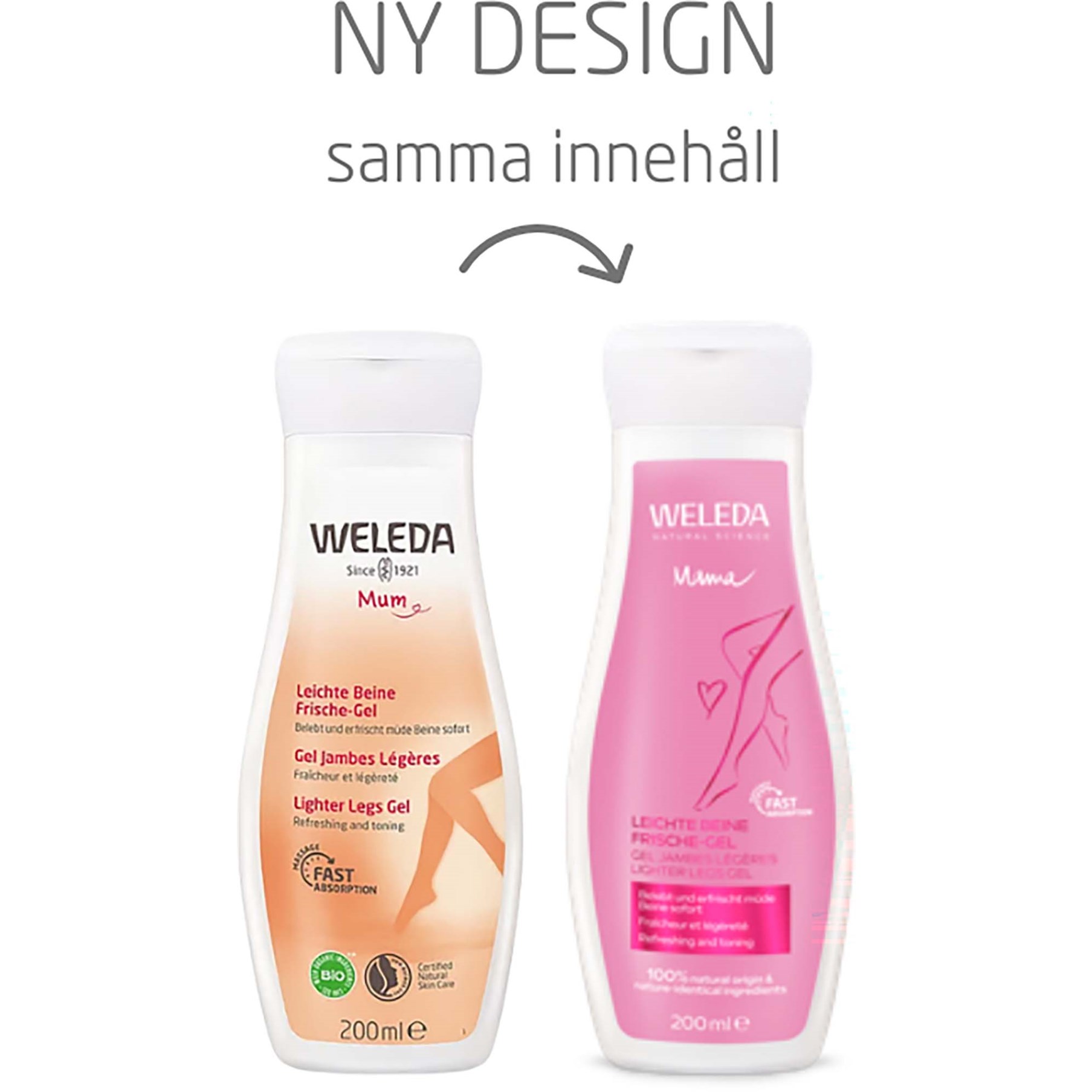 Weleda Mum Lighter Legs Gel 200 ml