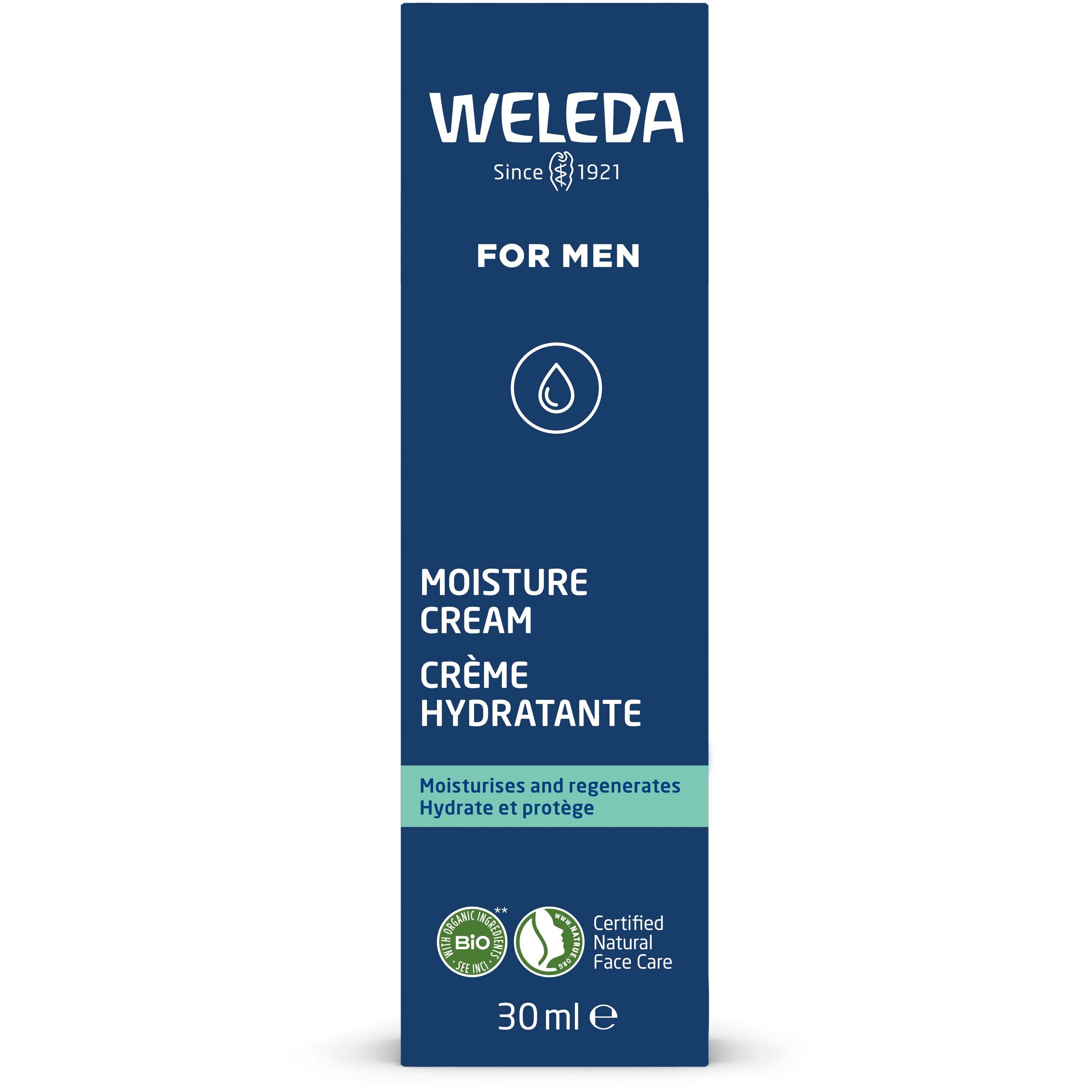 Alternativ bild 1 för Weleda Moisture Cream For Men 30ml