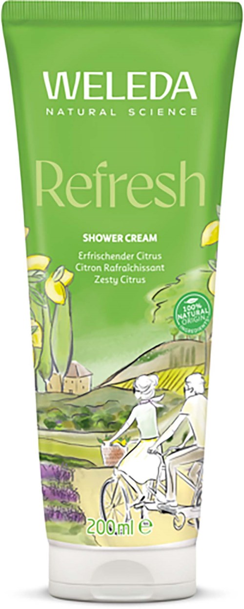 Weleda Weleda Refresh Shower Cream Citrus 200 ml