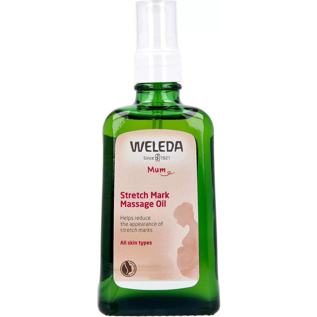 Weleda Mum Stretch Mark Massage Oil 100 ml (obrázok 3)