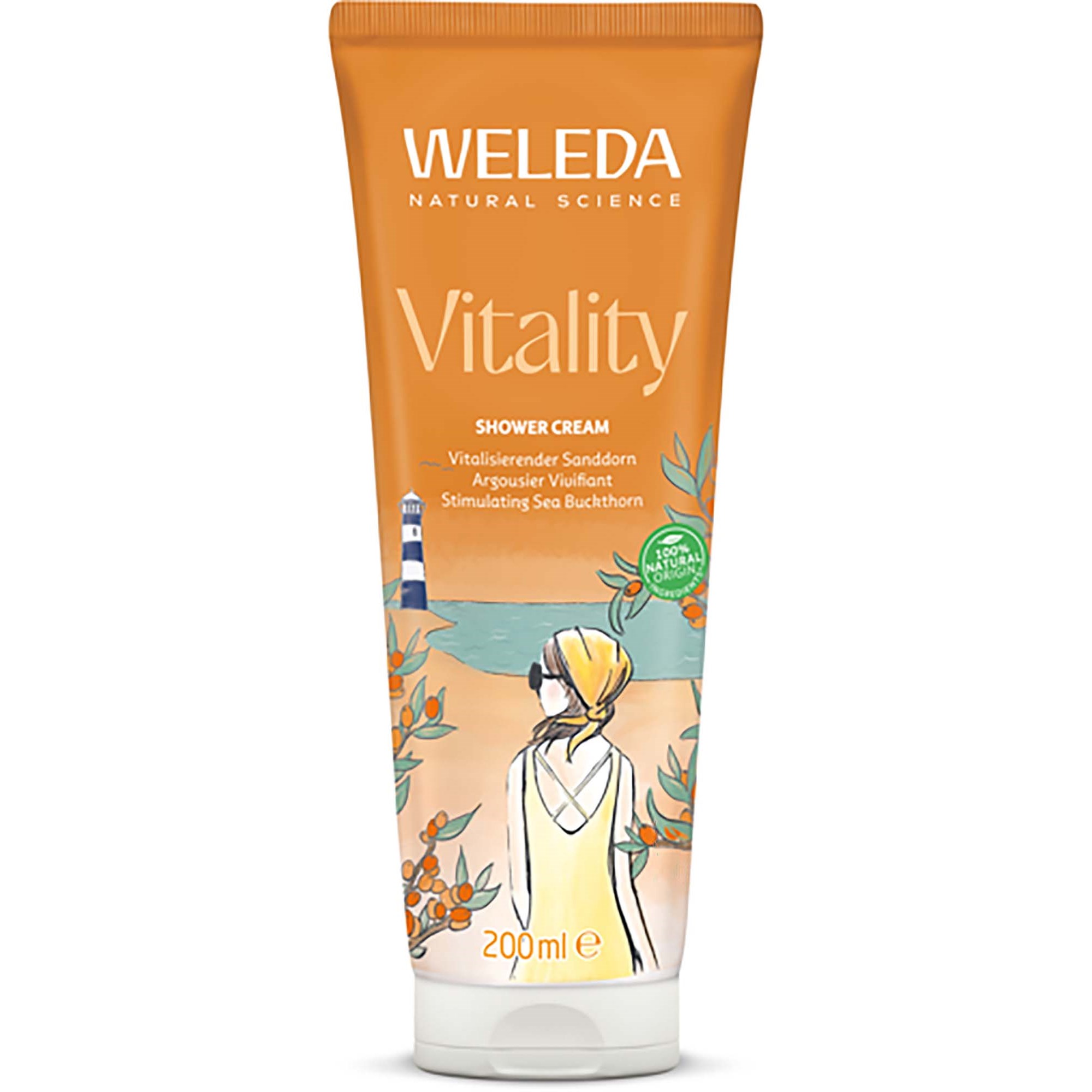 Sea Buckthorn Vitality Shower Cream - 200ML - Weleda