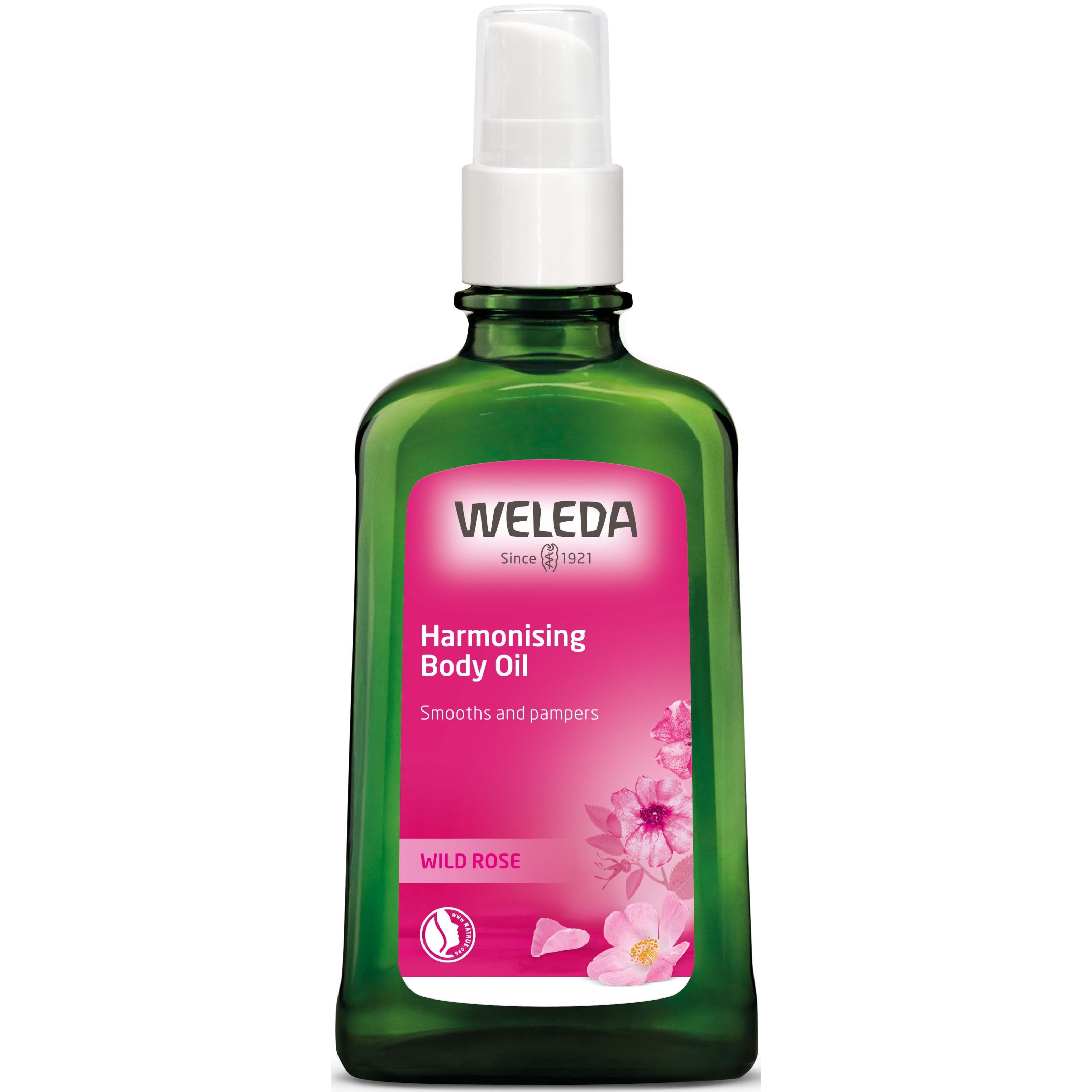 Weleda Body Oil Harmonising Wild Rose, 100ml.