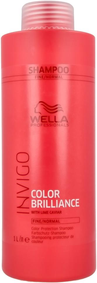 Wella Care INVIGO Brilliance Shampoo Fine Normal 1000ml