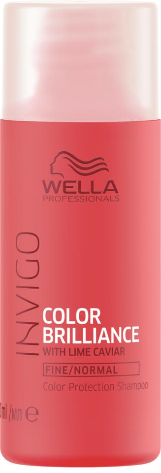 Wella Care INVIGO Brilliance Shampoo Fine Normal 50ml