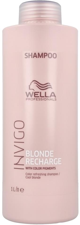 Wella Care INVIGO Cool Blond Shampoo 1000ml