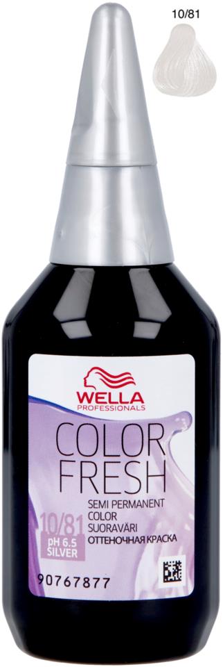 Wella Color Fresh 10/81