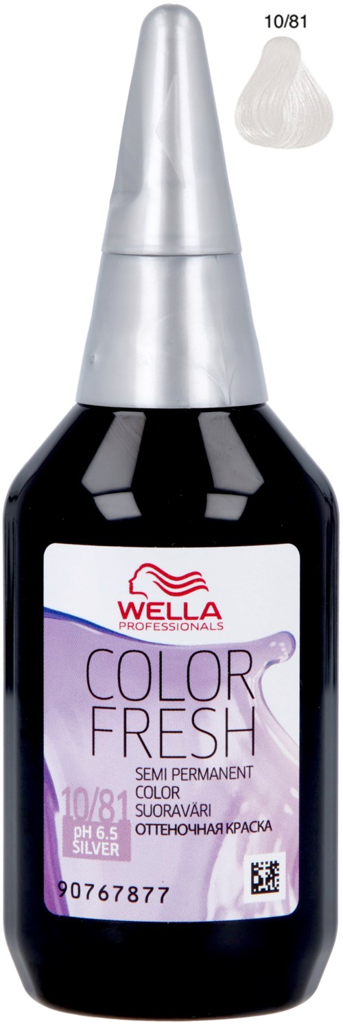Wella Professionals Color Fresh Wella Silver Lightest Pearl Ash Blonde 10/81