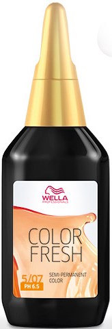 Wella Professionals Color Fresh Wella 5/07 Light Natural Brunette Brown