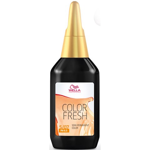 Wella Professionals Color Fresh Wella 5/07 Light Natural Brunette billede