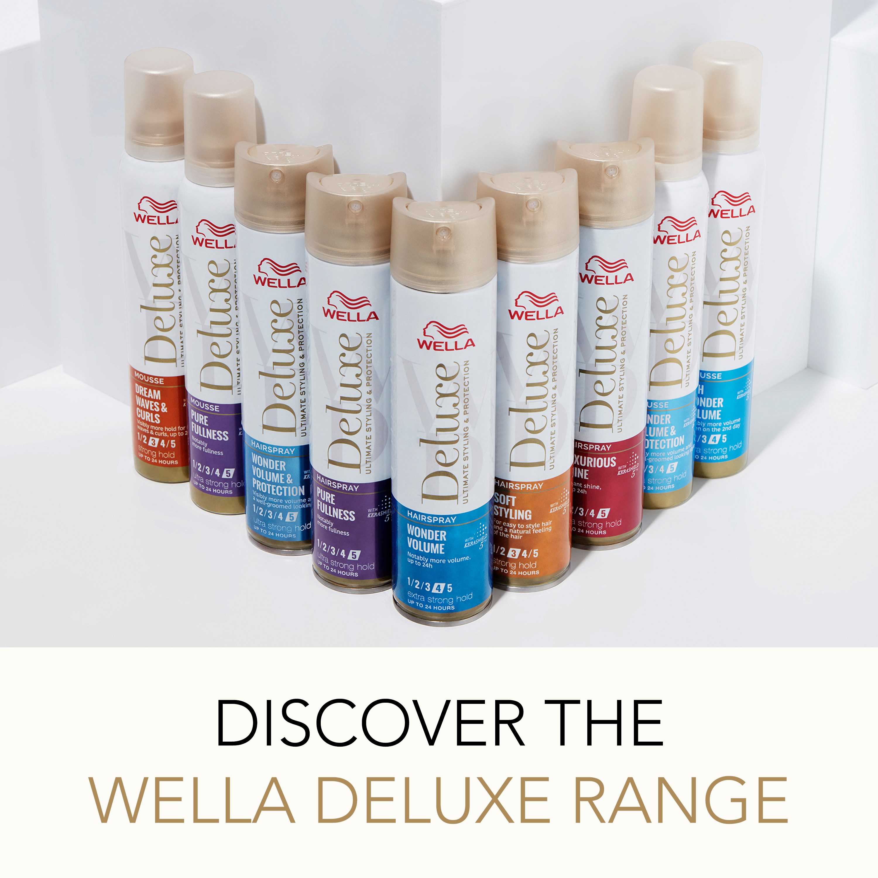 Wella Styling Wella Deluxe Sensitive Hairspray 250 ml (obrázok 8)