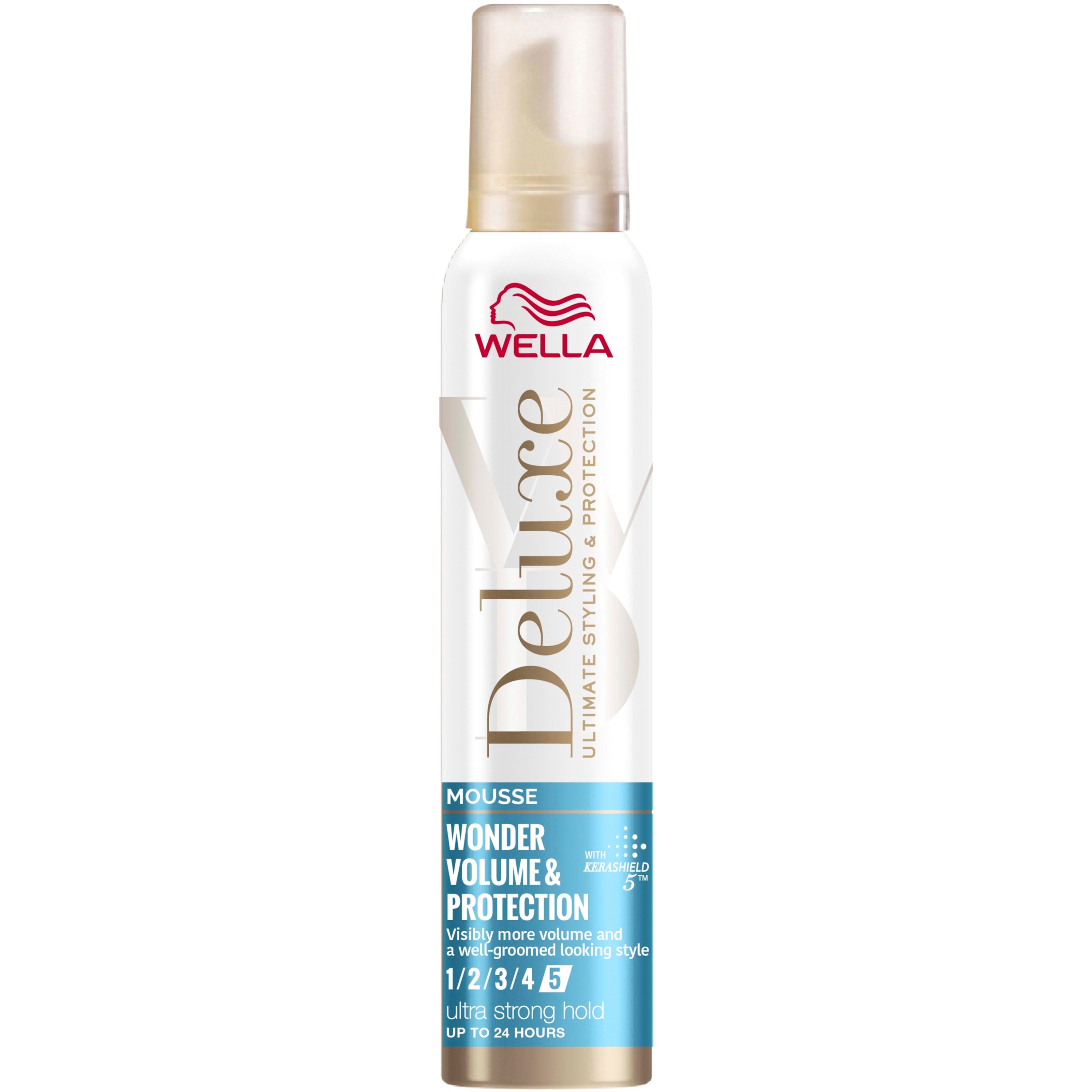 Wella Styling Wella Deluxe Wonder Volume & Protection Mousse 200 billede