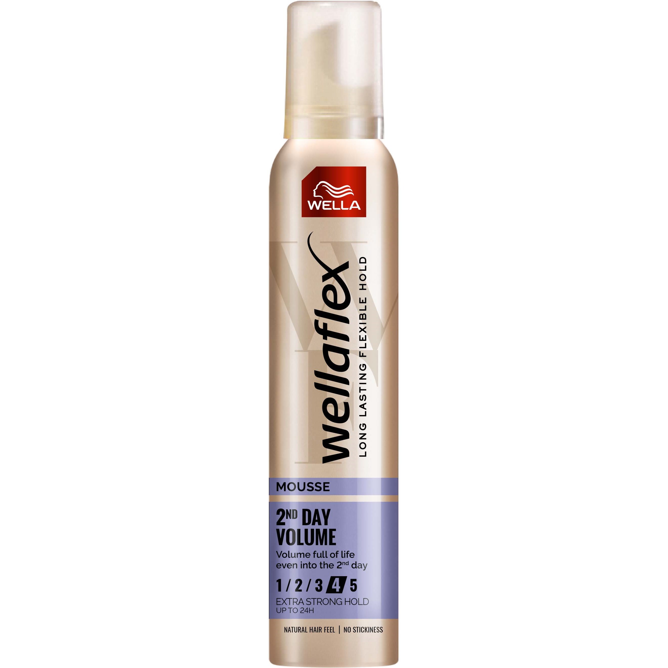 Wella Styling Wellaflex Mousse 2day Volume Extra Strong 200 ml billede