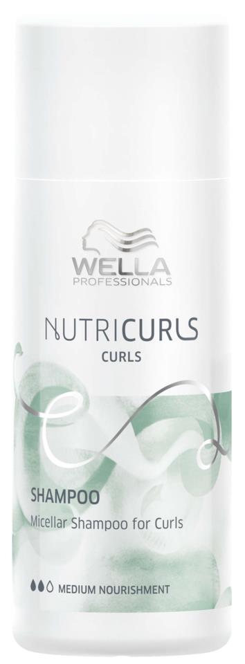 Wella Professionals NUTRICURLS Micellar Shampoo for Curls 50ml