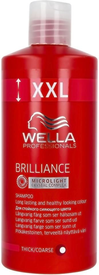 Wella Professionals Brilliance Shampoo Thick/Coarse 500ml
