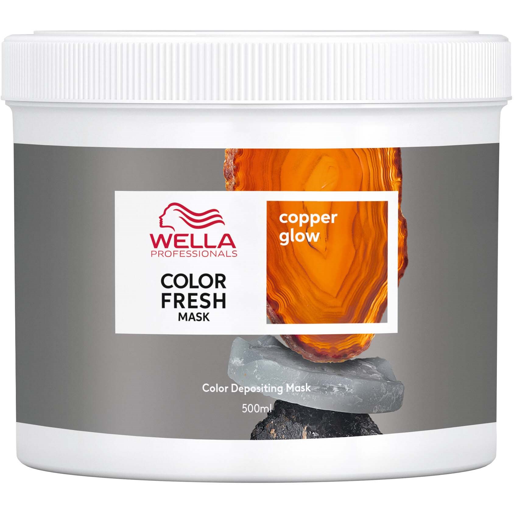 Läs mer om Wella Professionals Color Fresh Mask Copper Glow