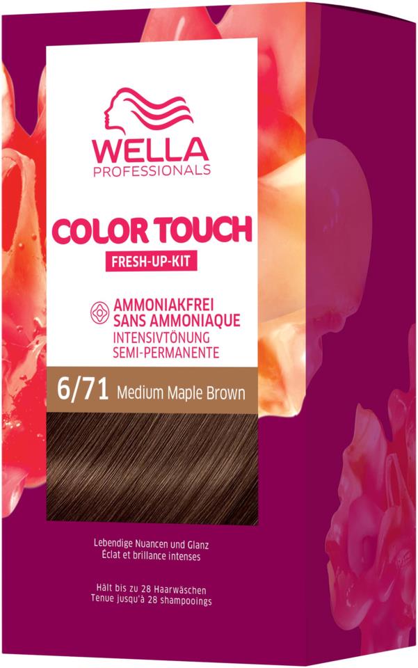 Wella Professionals Color Touch Deep Brown Medium Maple Brown 6/71